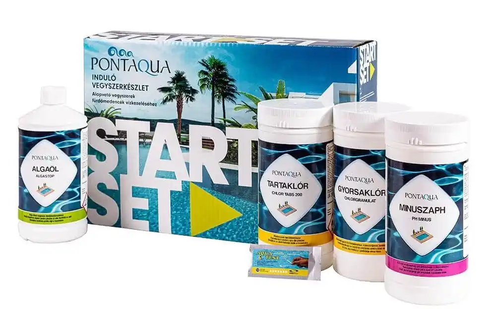 Utolsó esély Pontaqua Starter induló vegyszerkészlet medencékhez